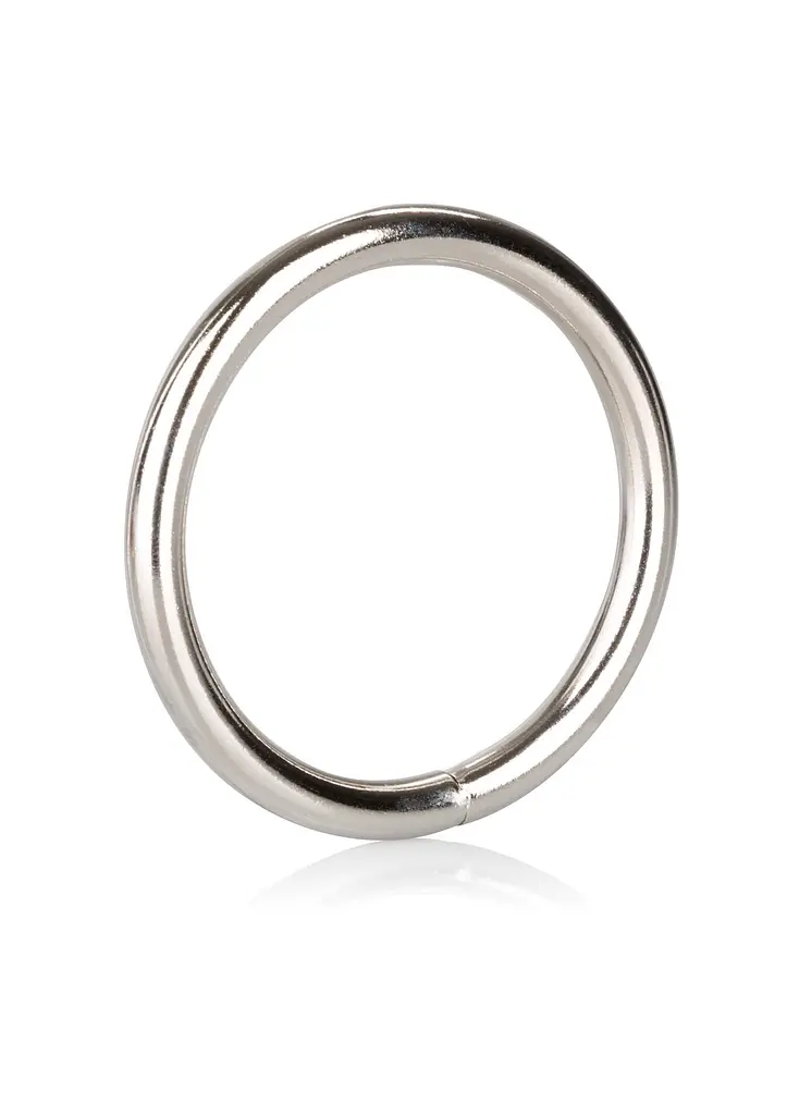Ерекційне кільце CalExotics Silver Ring Large 5 см сріблястий - фото 7