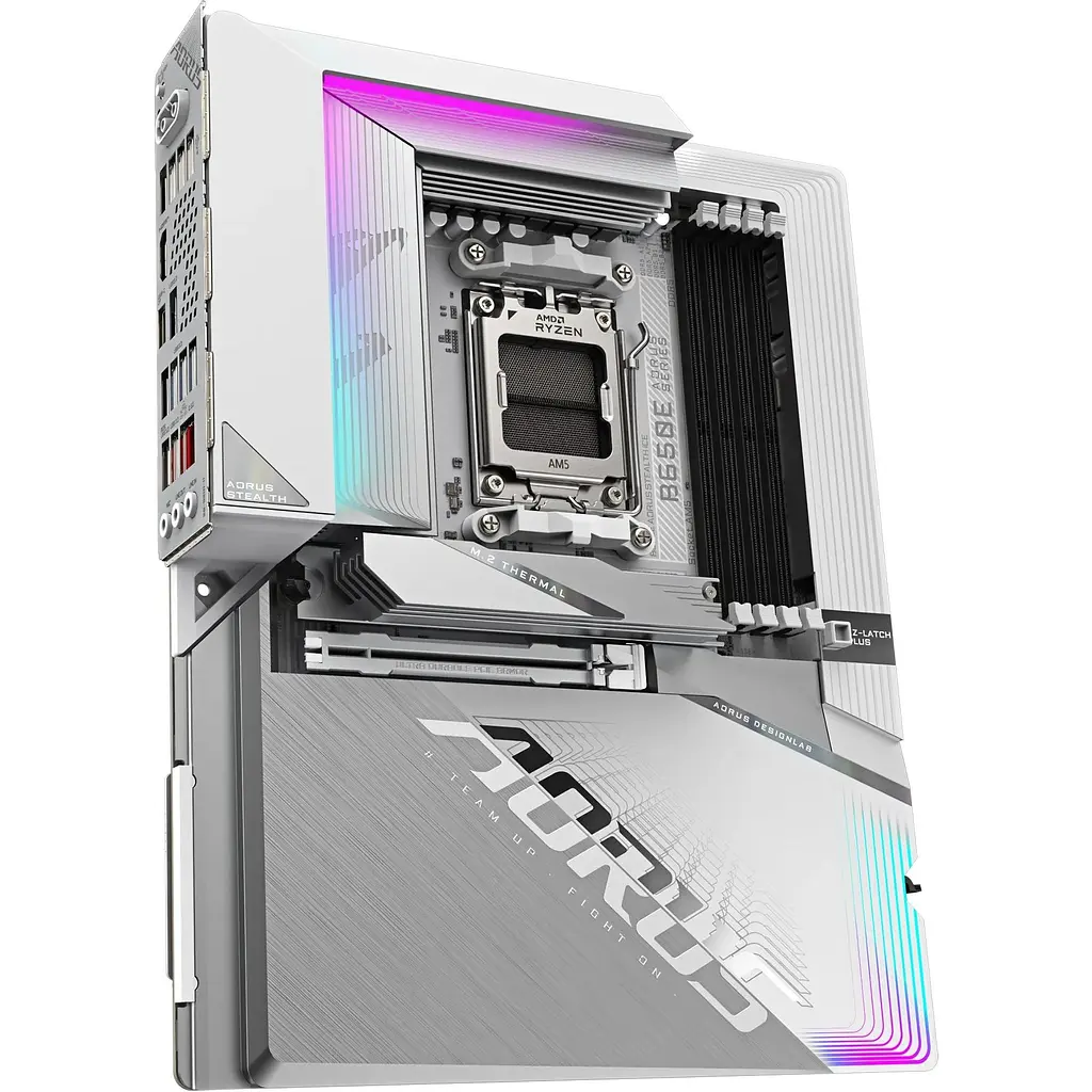 Материнська плата Gigabyte B650E A Stealth Ice Socket AM5 - фото 3