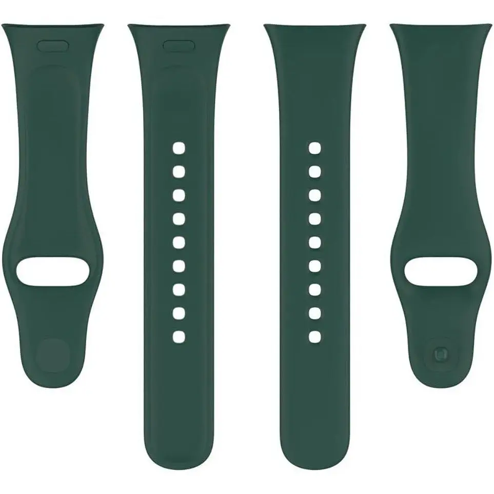 Силиконовый ремешок BeCover для Xiaomi Redmi Watch 3 Dark Green (710965) - фото 5