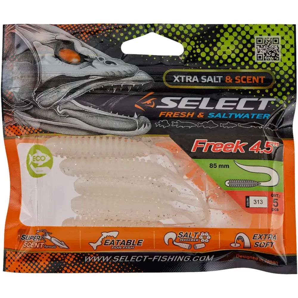 Силікон Select Freek 4.5" #313 (5 шт/уп) - фото 2