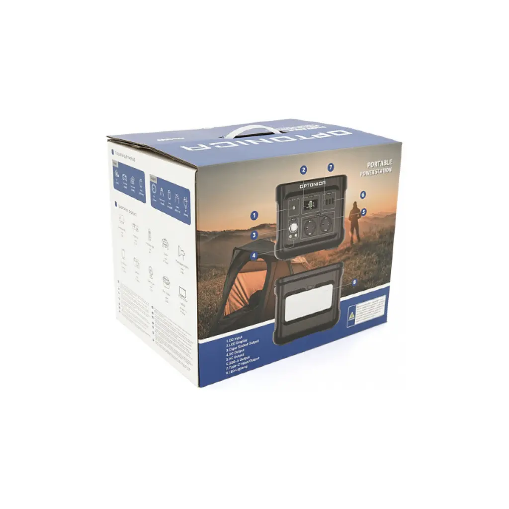 Зарядна станція Optonica 400W, 320Wh (PS-9418) - фото 6