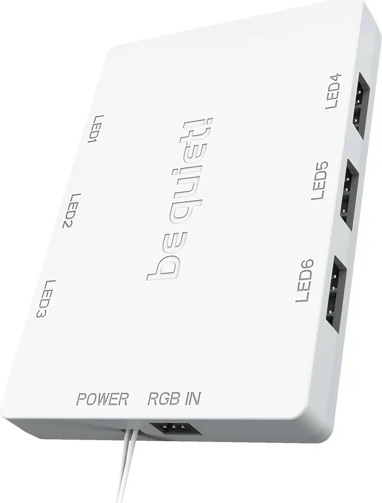 Комплект вентиляторів Be quiet! LIGHT WINGS WHITE 120mm PWM Triple Pack (BL100) - фото 2