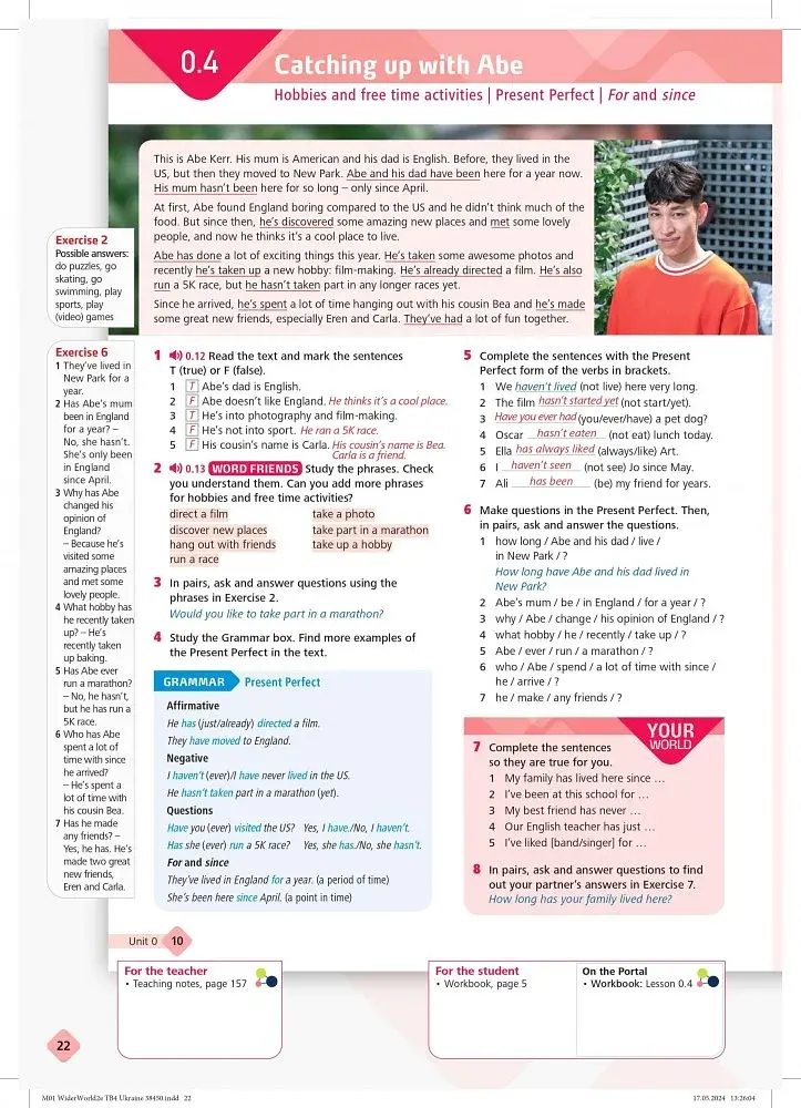 Wider World 2nd Edition for Ukraine 4 Teacher's Book + Teacher's Portal Access Code - фото 5
