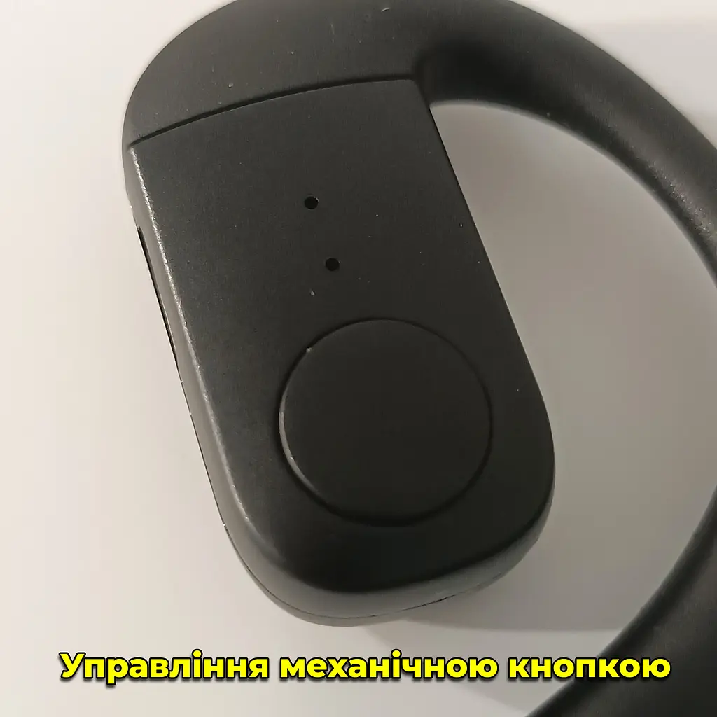 Бездротова гарнітура Bluetooth 5.4. 200mAh. Захист від вологи. Для обох вух - фото 4