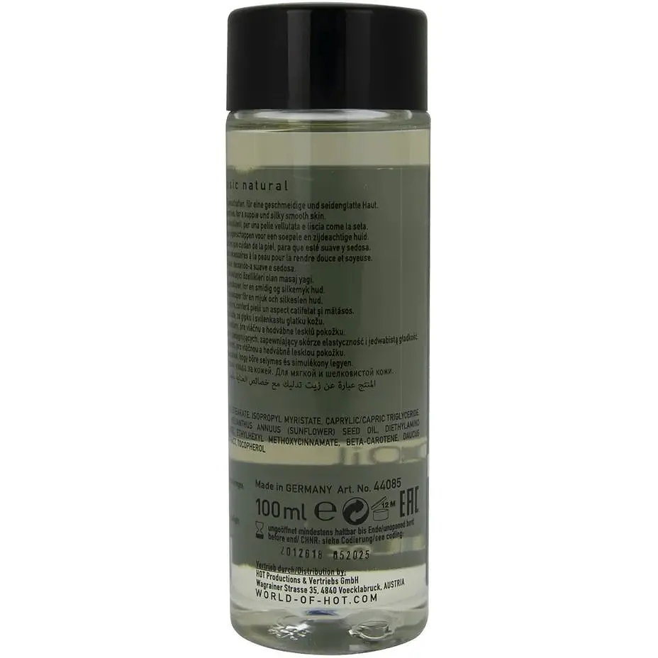 Масажна олія Hot Basic Natural Massage Oil, 100 мл - фото 2