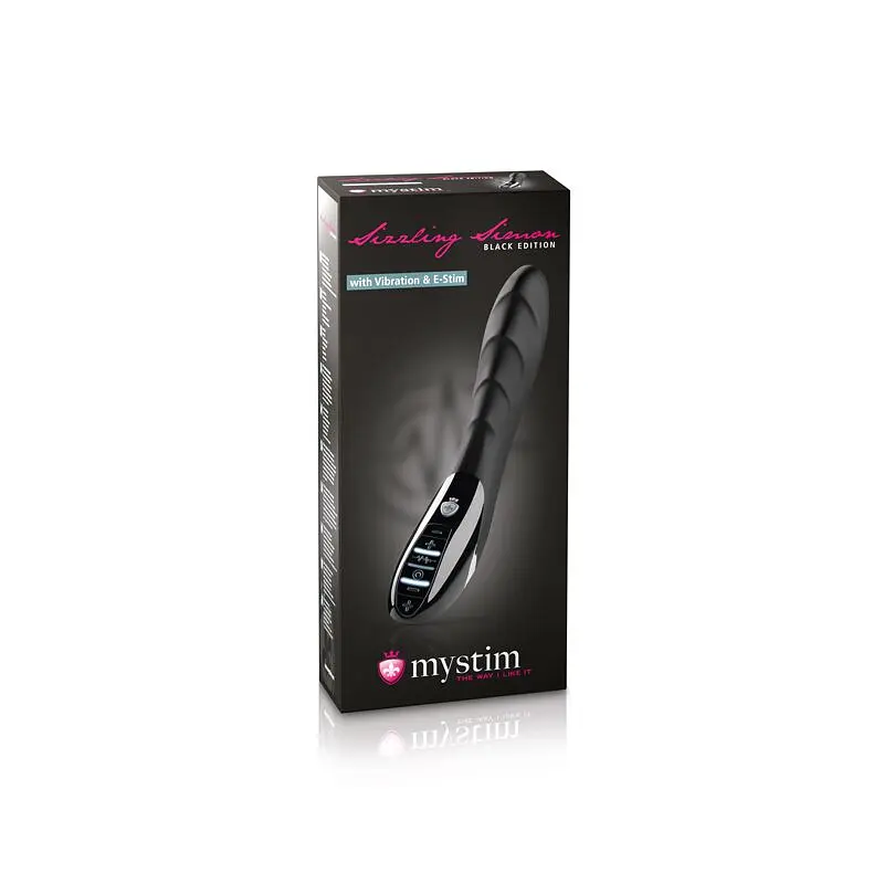 Вібратор з електростимуляцією Mystim Sizzling Simon eStim Black, міостимулятор - фото 12
