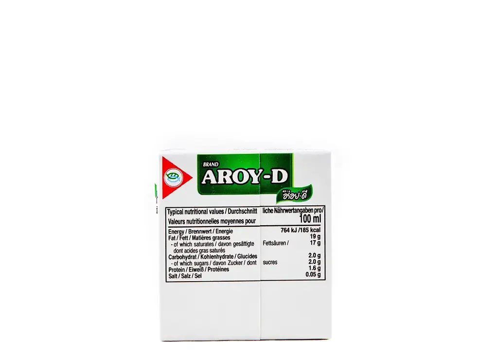 Кокосовое молоко Aroy-D 70% 150 мл - фото 2