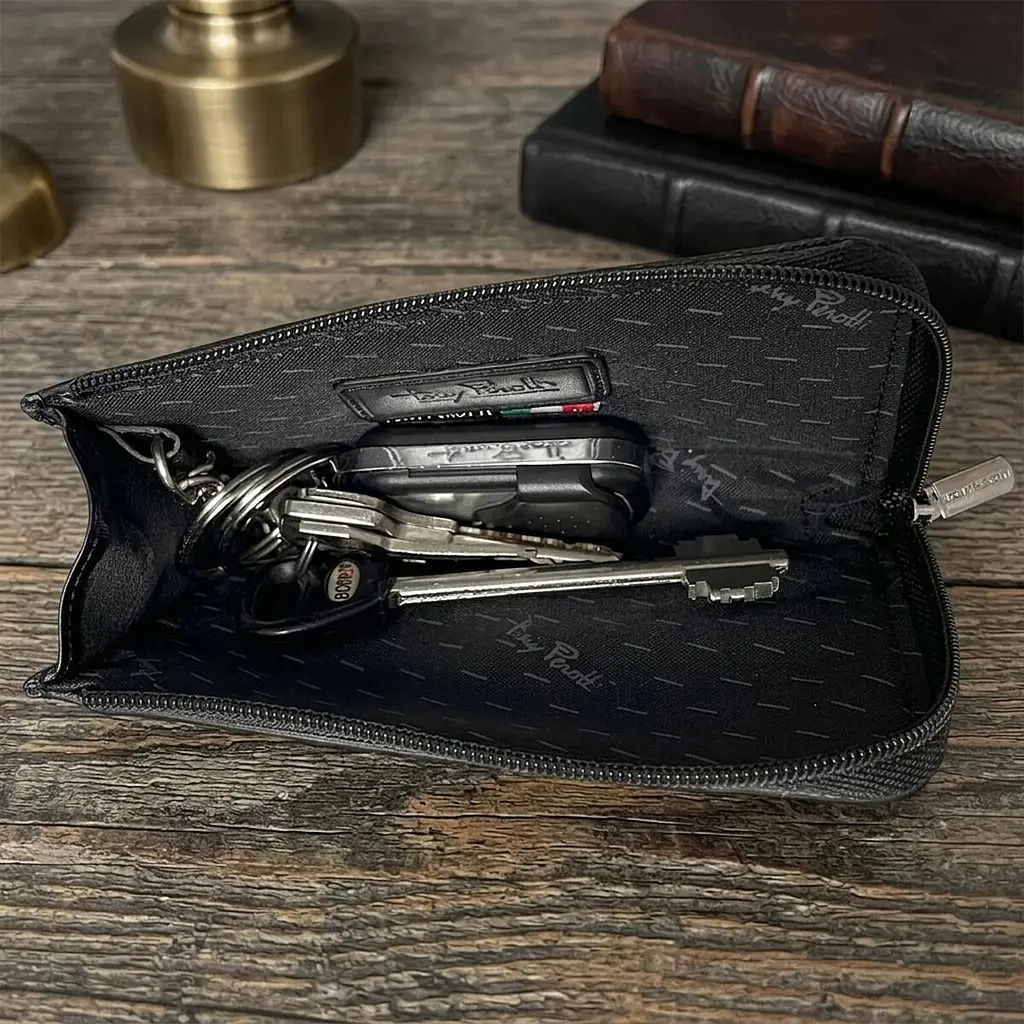 Ключниця Tony Perotti Swarovski 1941L nero (90012) Чорна - фото 2