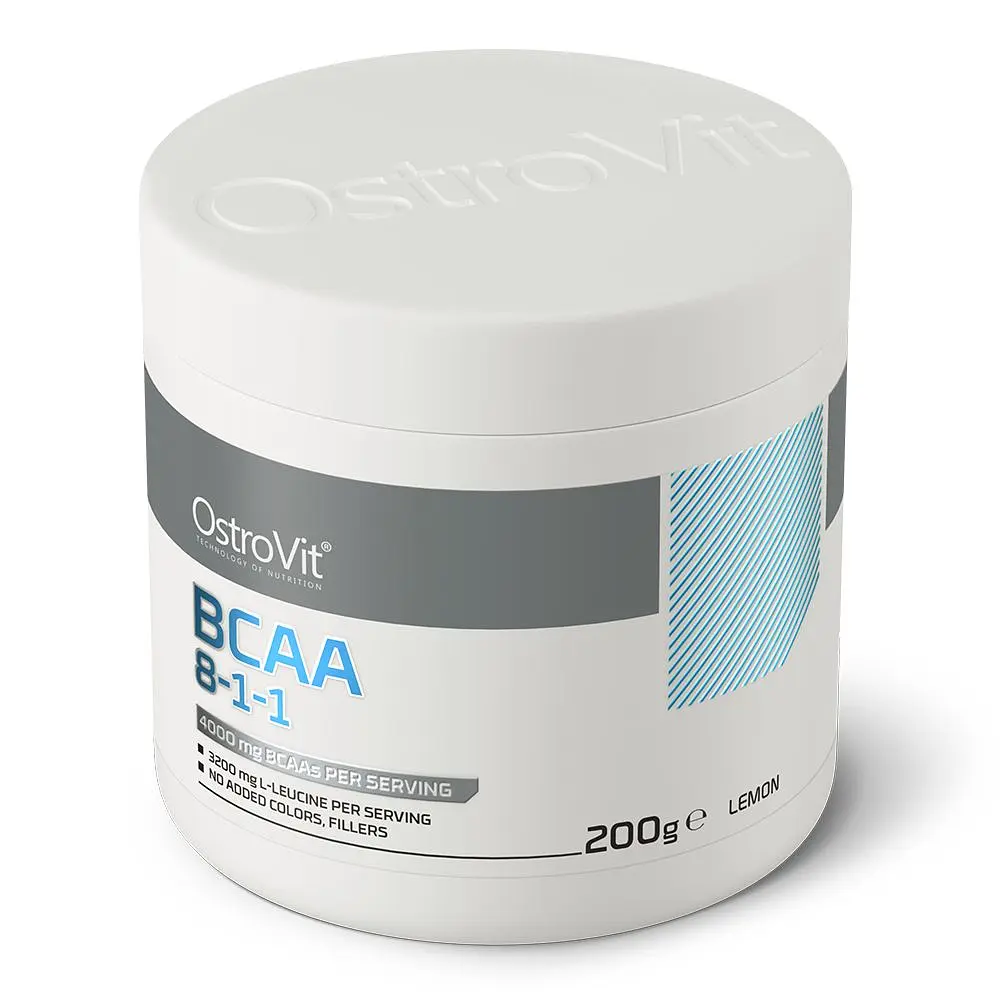 Амінокислота OstroVit BCAA 8-1-1 Лимон 200 г - фото 2