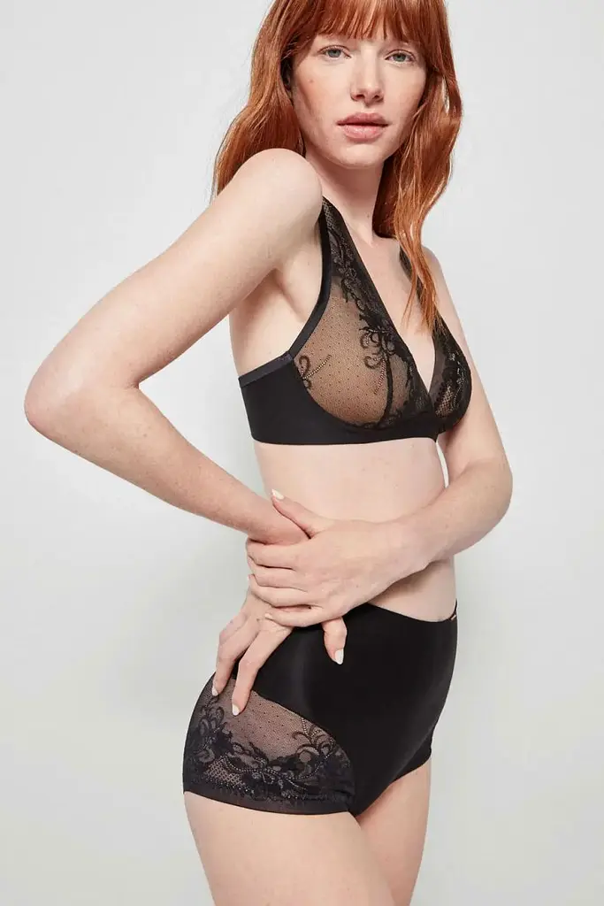 Жіночі трусики 10020B Gisela чорні XL - фото 3
