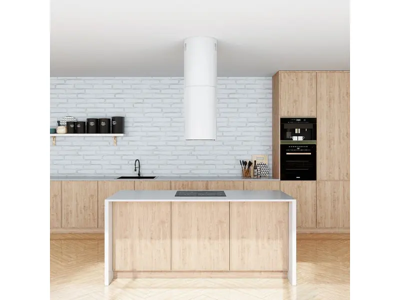 Витяжка декоративна GLOBALO Heweno Isola 39.2 White - фото 4