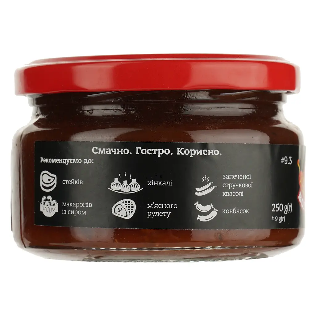 Соус Вогняр Сливовий Зацілунок гострий 250 г (783470) - фото 3