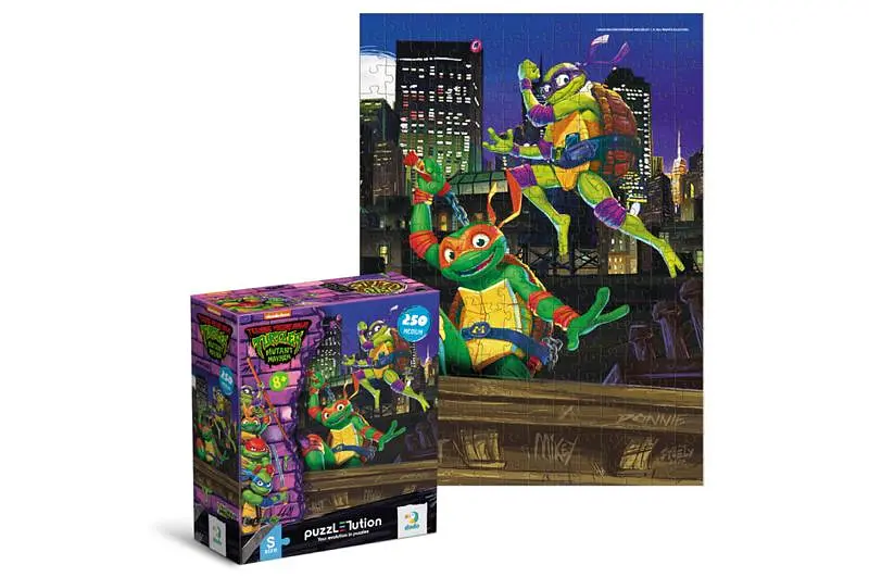 Пазли - 250 елм. - 200529 "TMNT. Донателло та Мікеланджело" DoDo