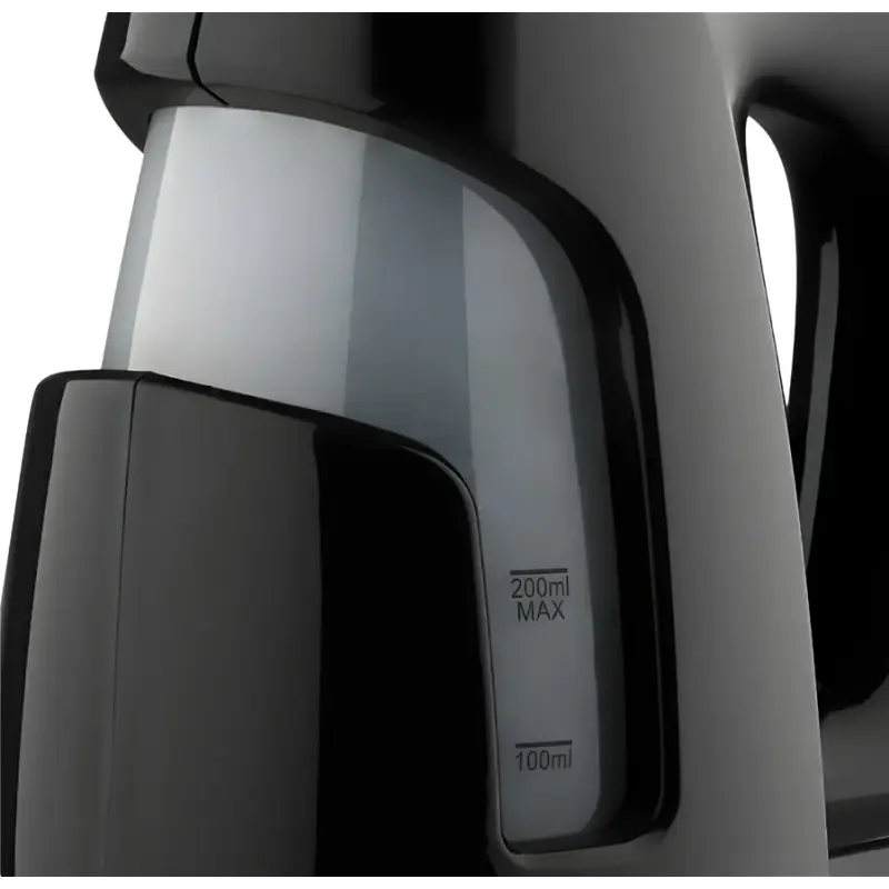 Ручний відпарювач для одягу з резервуаром 200 мл Domotec MS-1161BR 800 Вт Пароочисник вертикальний для одягу та текстилю із баком 0.2 л Чорний - фото 9