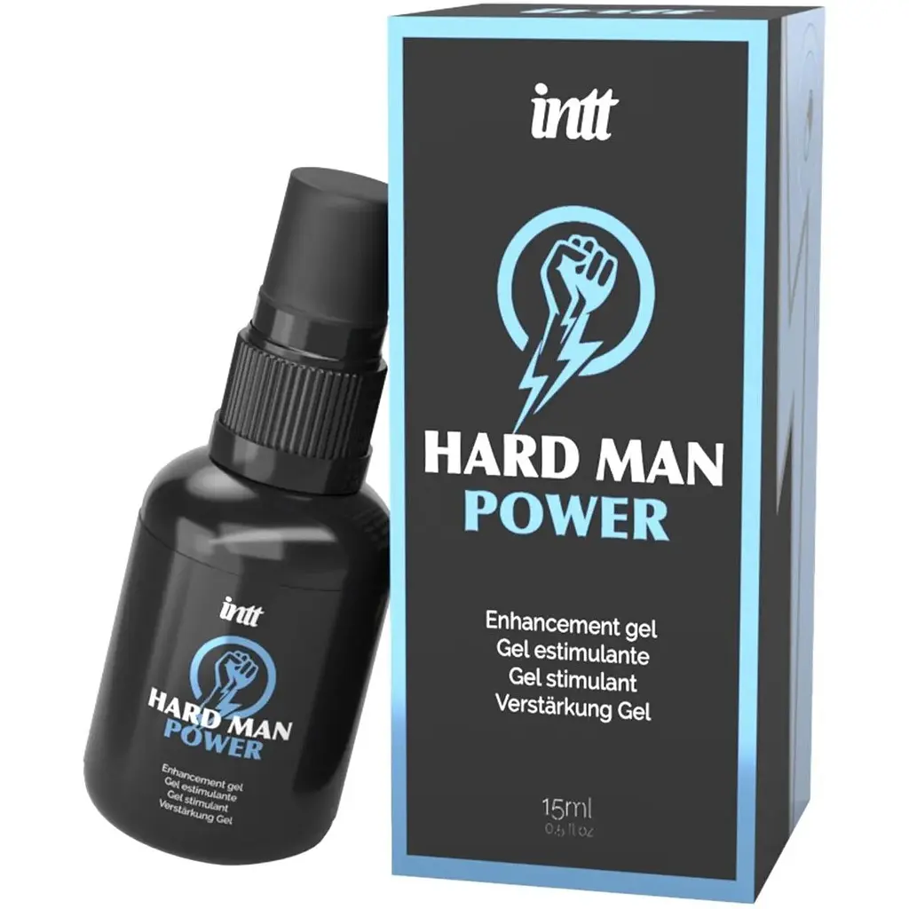 Стимулювальний гель для пеніса Intt Hard Man Power (15 мл) - фото 2