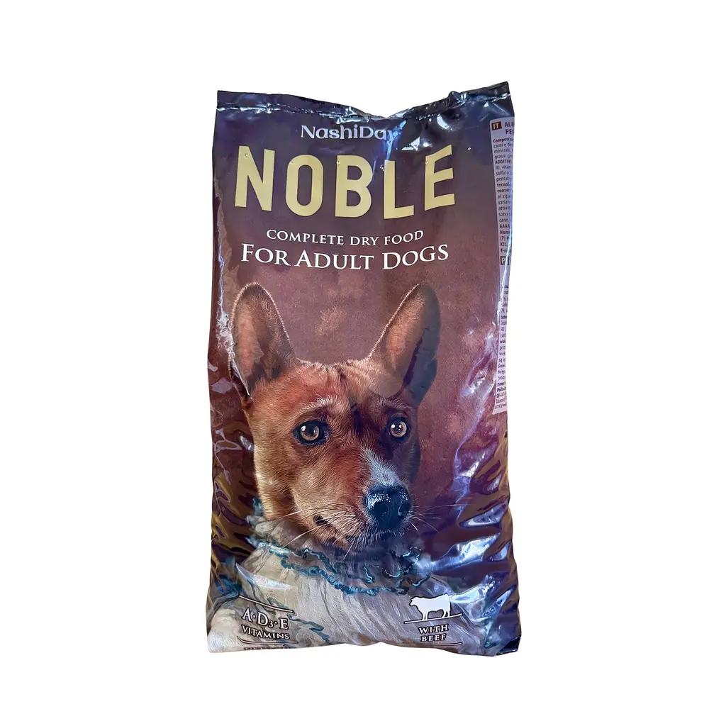 Сухий корм Noble Adult з яловичиною для дорослих собак середніх та великих порід 3 кг