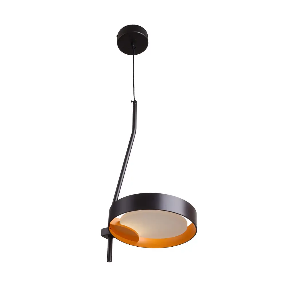 Світильник стельовий Brille підвісний BR-01 666S/1 LED 5W NW BK/G - фото 7