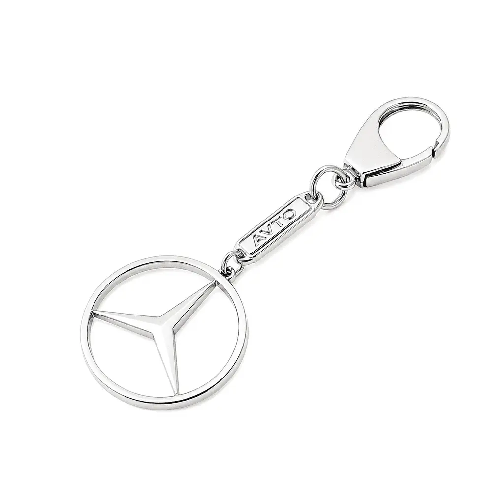Брелок з білого золота Mercedes (Мерседес) (з9003.1)