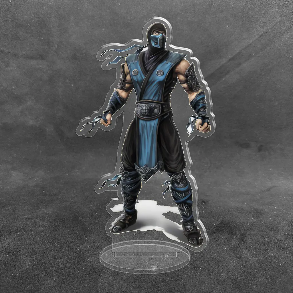 Акрилова колекційна фігурка Мортал комбат Mortal Kombat Саб Зіро 15 см