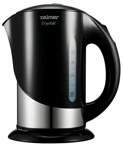 Электрочайник Zelmer Crystal ZCK7630B 1,7л черный