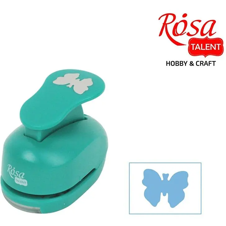 Фігурний діркопробивач Rosa Talent Метелик №1 2.5 см - фото 2