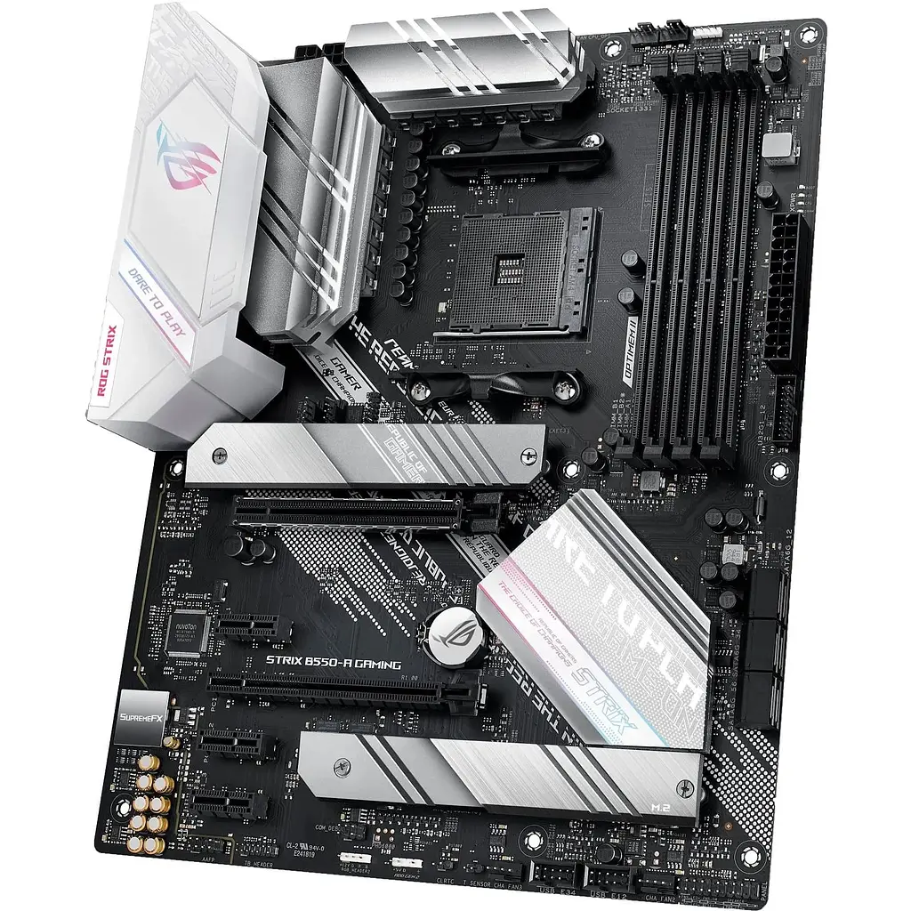 Материнская плата Asus Strix B550-A Gaming sAM4 B550 4xDDR4 M.2 HDMI DP ATX - фото 5