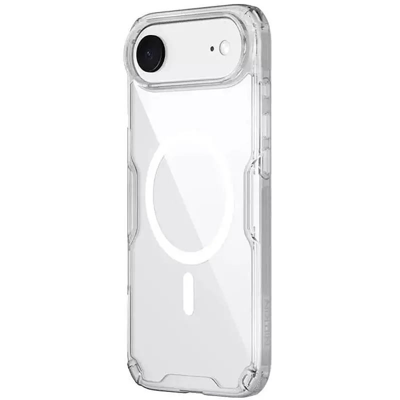 TPU чохол Nillkin Nature Pro Magnetic для Apple iPhone 17 Air (6.5) Безбарвний (прозорий) - фото 4