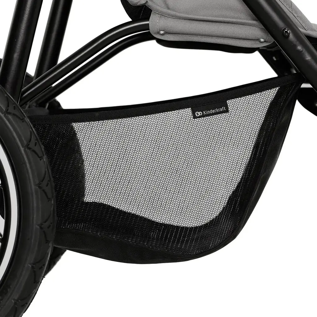 Прогулянкова коляска Kinderkraft Helsi Deep Black чорна (00-00305203) - фото 13