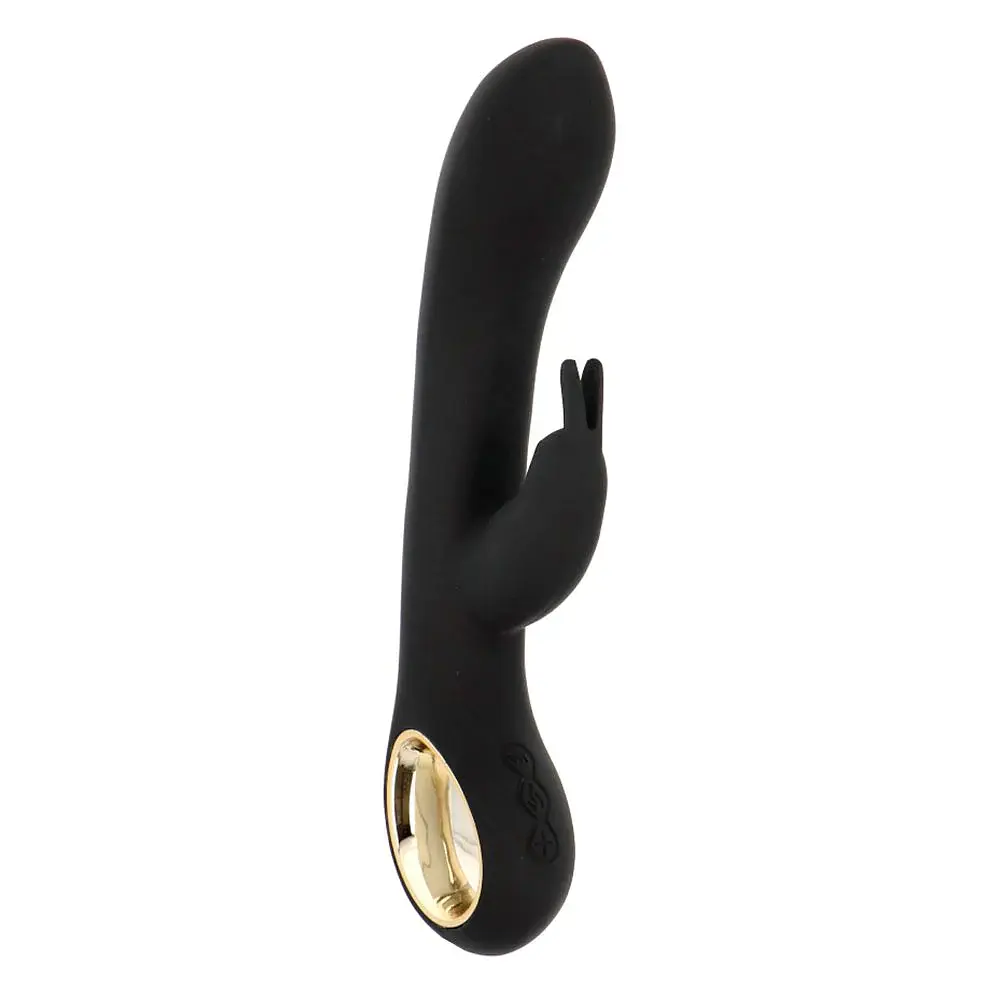Вібратор-кролик Toyz4lovers Riscaldante Handy Grip Hot 19 см (чорний) - фото 2
