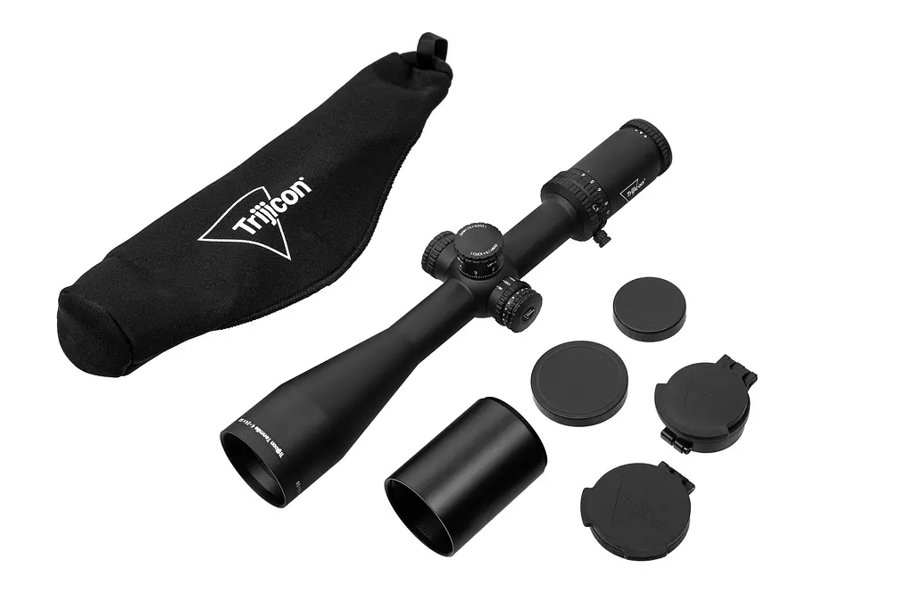 Приціл оптичний Trijicon Tenmile 4-24x50 (30 мм) illum. MRAD Ranging Crosshair SFP Red - фото 7