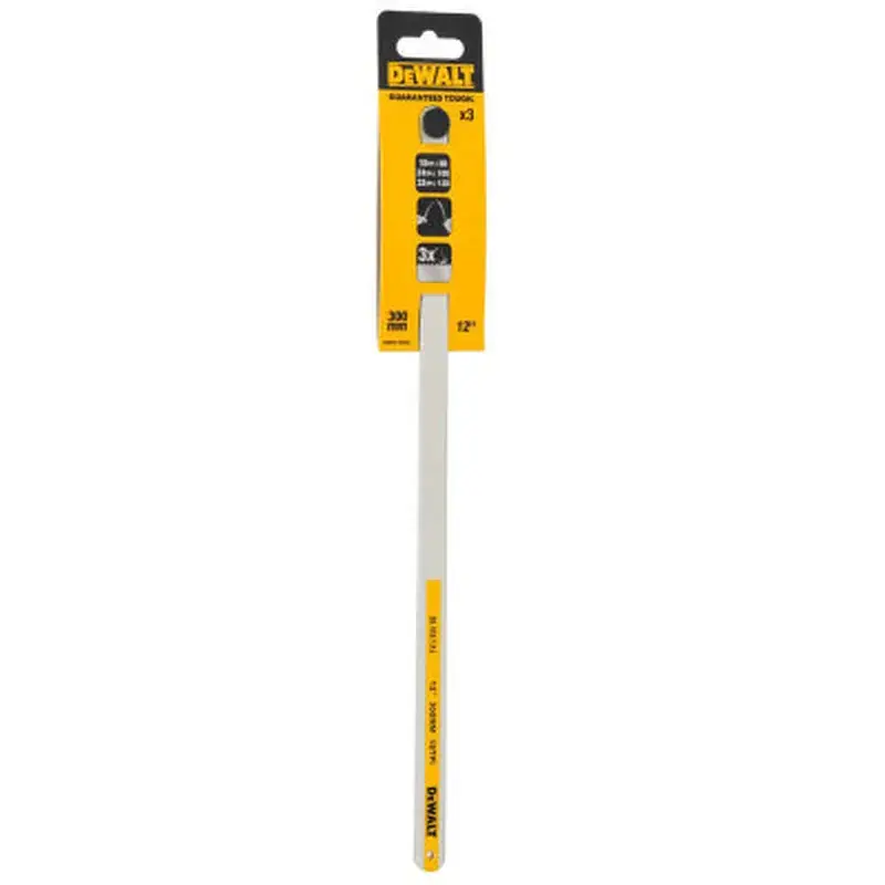 Полотно DeWALT по металу Bi-Metal, 300 мм, 3шт (32TPI, 24TPI, 18TP) (DWHT0-20558) - фото 4