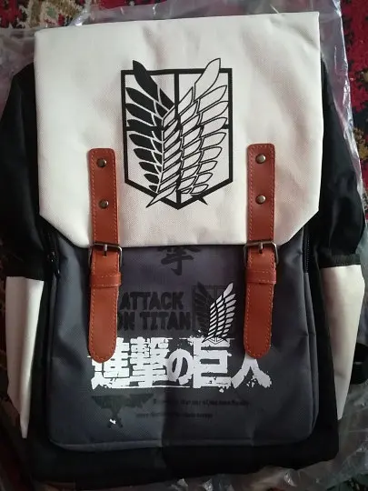 Рюкзак Атака титанів Attack on Titan із символікою Легіону розвідки АТ22.06 - фото 9