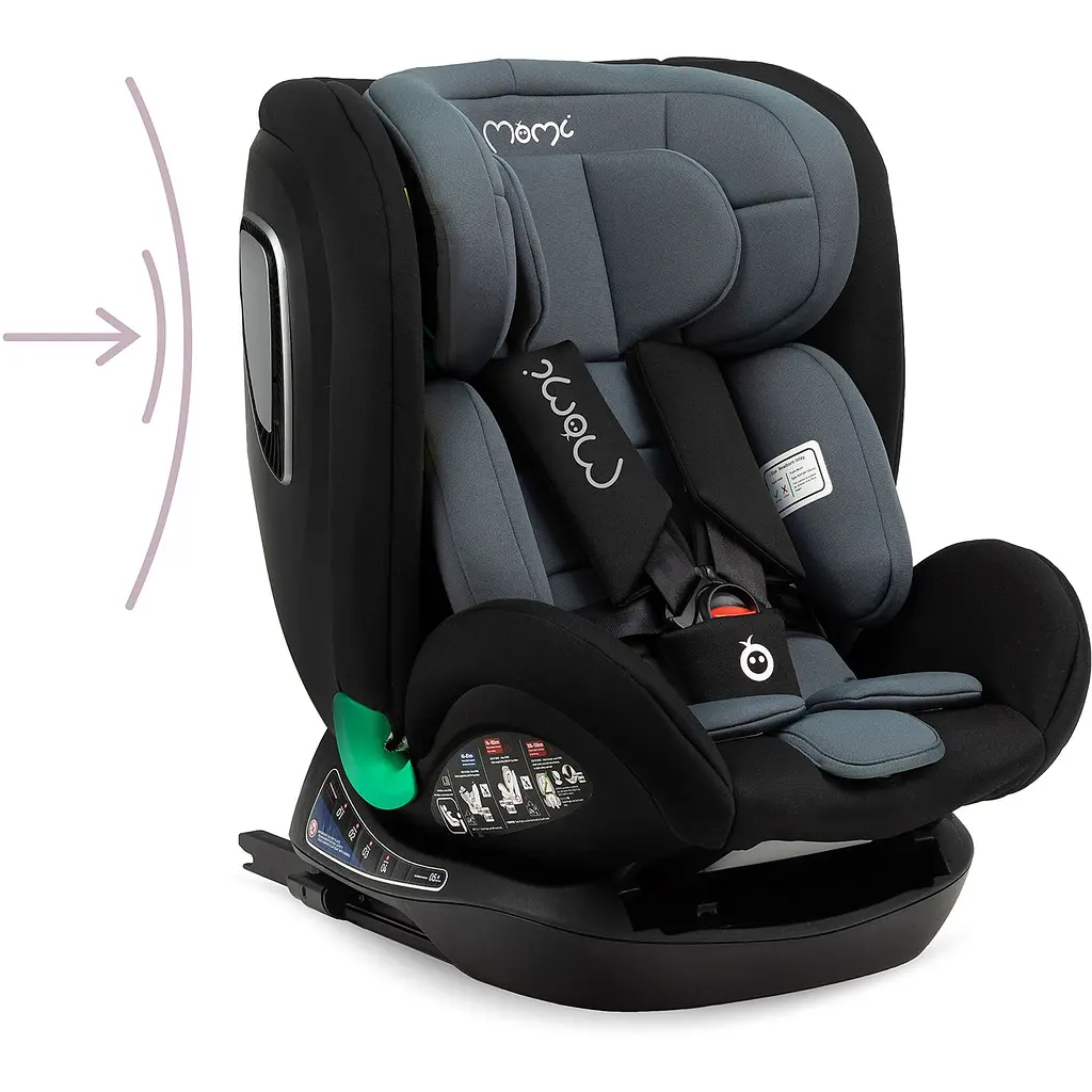 Автокресло MoMi Urso I-Size 0-36 кг Black - фото 11
