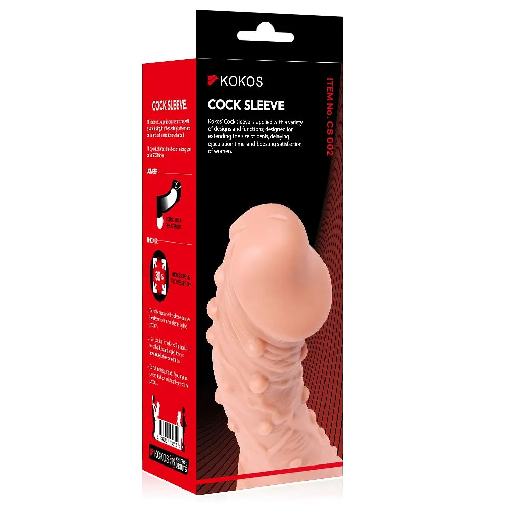 Насадка на член Kokos Cock Sleeve CS 002 M Kokos SX1453 101333 - фото 4