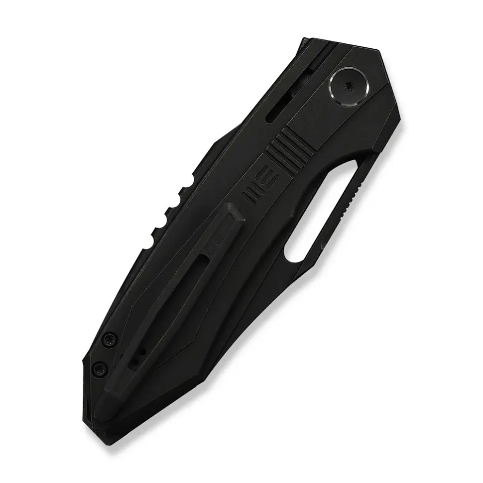 Ніж складаний туристичний Weknife Bogey (9.3 см) Bohler M390 / Titanium чорний - фото 5