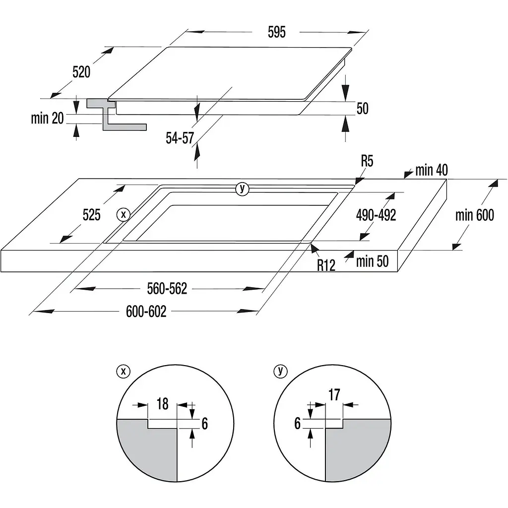 Електрична варильна поверхня Gorenje ECT643BSC [137993] - фото 5