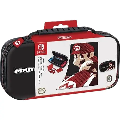 Чехол Nintendo Deluxe Travel Case Mario Kart 8 Deluxe Black (Nintendo Switch, Switch Lite, Switch OLED model) - фото 3