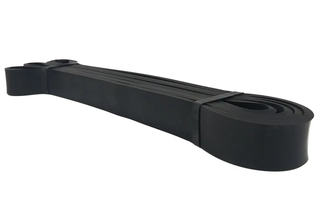 Гумова петля-еспандер Easyfit Origin 15-45 кг гумка для підтягувань, фітнесу та тренувань Чорна (EF-1877-B) - фото 3