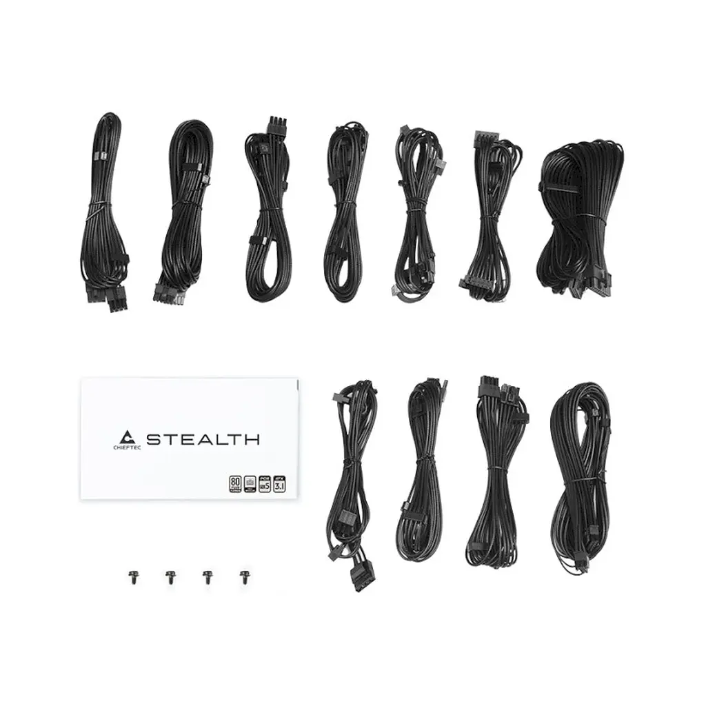 Блок питания Chieftec 1200W Stealth (SPX-1200-FC) - фото 9