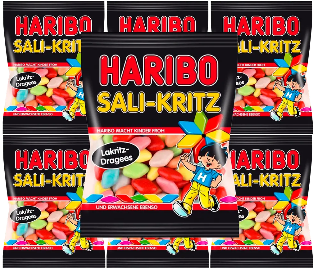 Жувальні цукерки Haribo Sali Kritz 160г - фото 3