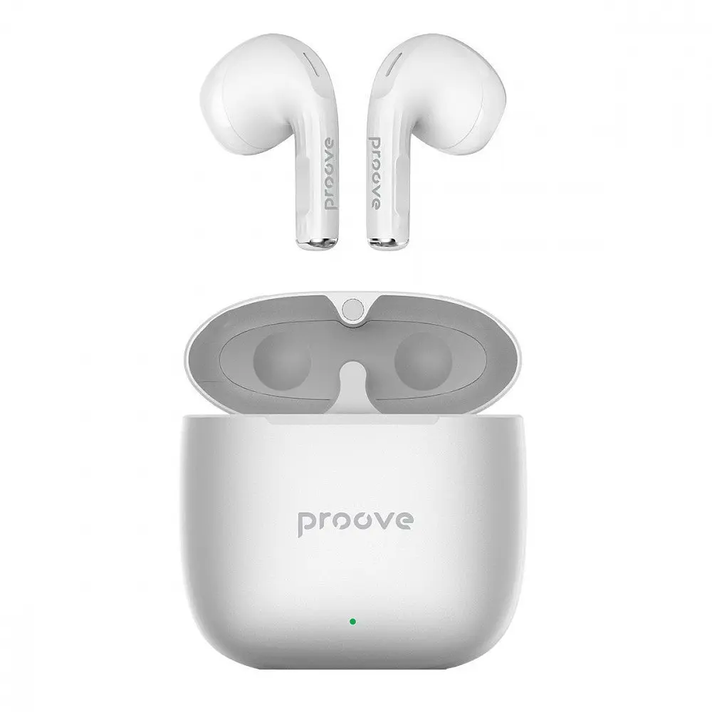 Бездротові навушники Proove Cold Sound 2 TWS срібно-білі (55756 silver/white) - фото 3