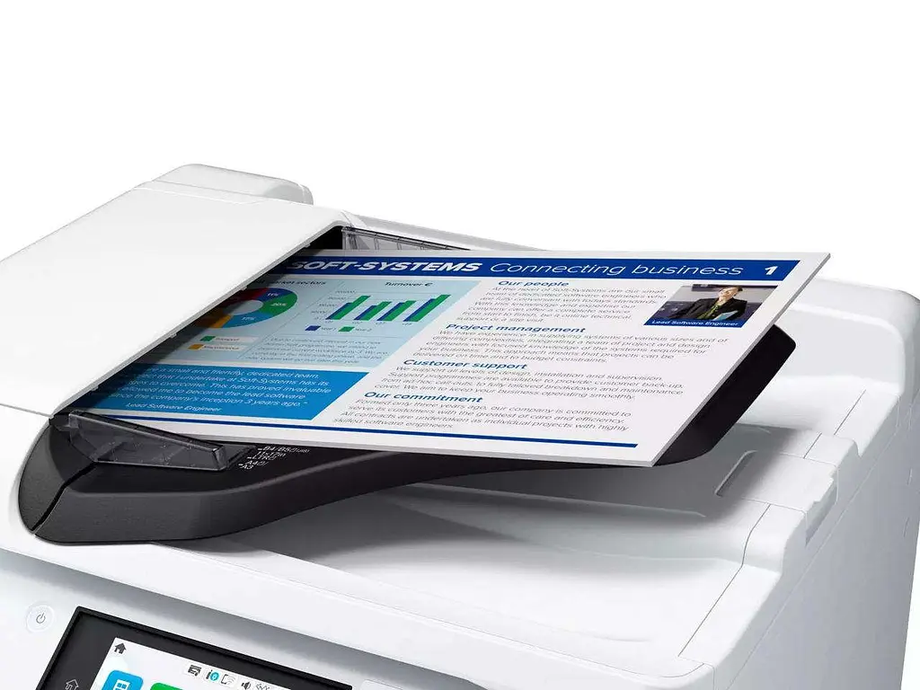 МФУ Epson WorkForce Pro EM-C8100RDWF (C11CL31401) - фото 6