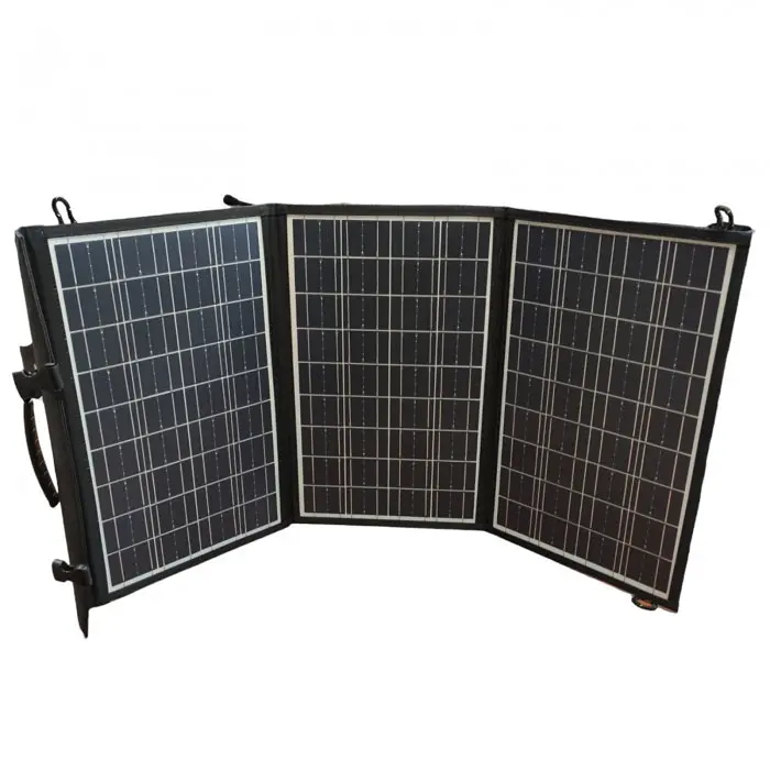 Солнечная панель батарея трансформер зарядка от солнца Solar Panel на 2 USB GDTimes GD-ZD1845 45 Вт - фото 2