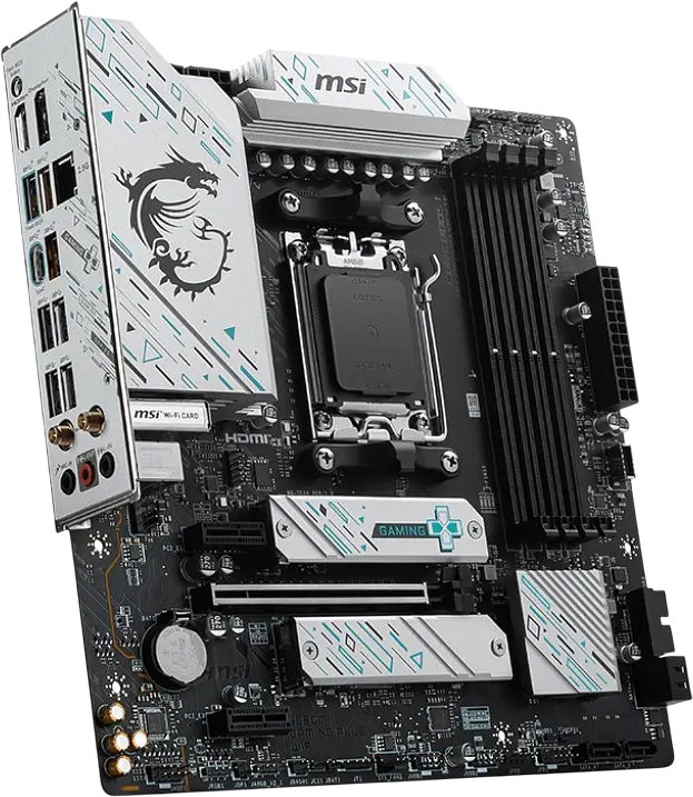 Материнська плата MSI B650M Gaming Plus Wi-Fi Socket AM5 (B650M GAMING PLUS WIFI) Б/В - фото 2