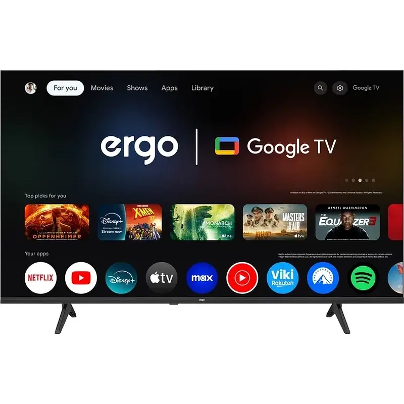 Телевізор QLED ERGO 60JUQ7500 - фото 7