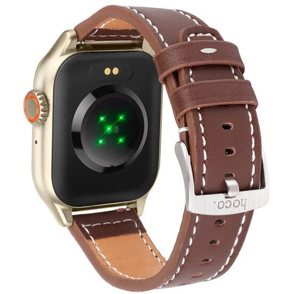 Смарт часы с поддержкой звонков HOCO Y17 Smart sports watch (call version) черные - фото 2