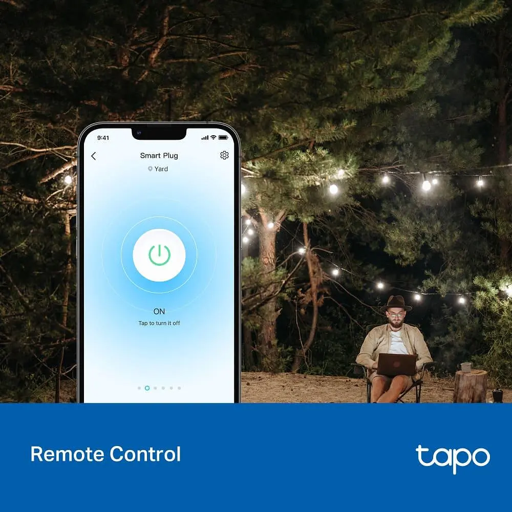 Розумна зовнішня Wi-Fi розетка TP-Link, Tapo P410M Tapo P410M - фото 8