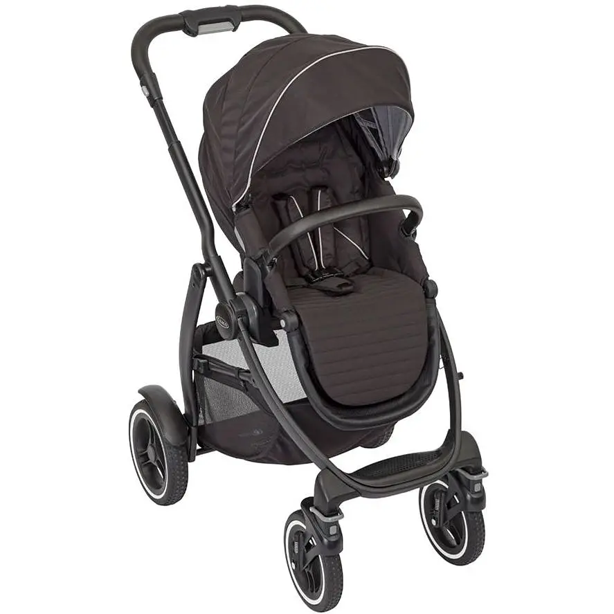 Прогулочная коляска Graco EVO ХТ Black Grey черная (6CM99BGRE) - фото 2