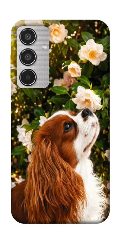 TPU чохол Demsky Flower spaniel для Samsung Galaxy M35 5G