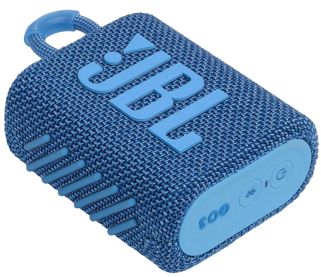 Портативна акустика JBL Go 3 Eco Blue [JBLGO3ECOBLU] [82836] - фото 7